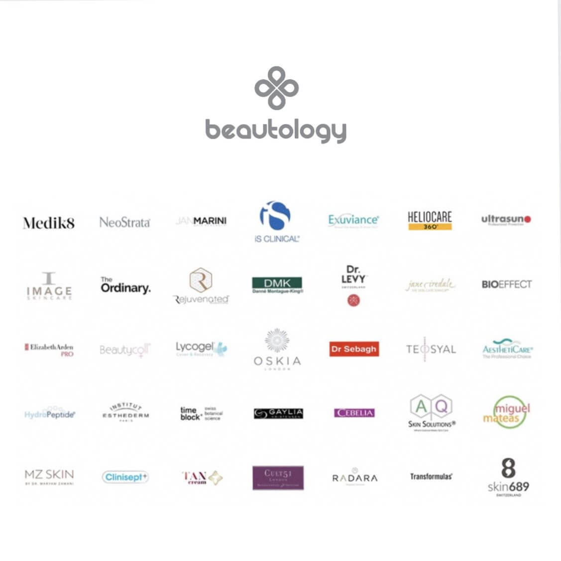 Over 40 international brands and still growing...