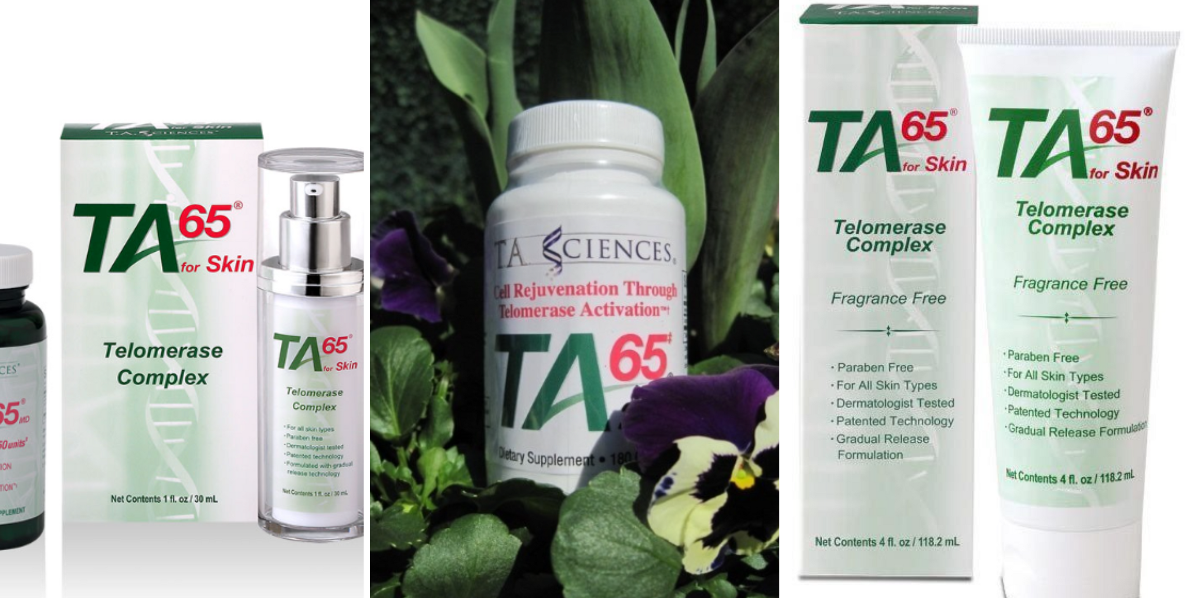 TA-65 Skincare Products