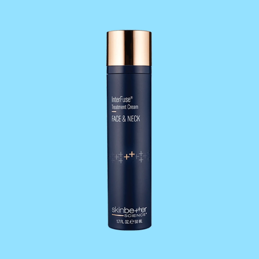 Elevate your skincare routine with SKINBETTER SCIENCE Rejuvenate Smoothing Interfuse Treatment Cream for Face & Neck. Nourish and rejuvenate your skin for a youthful, radiant complexion.