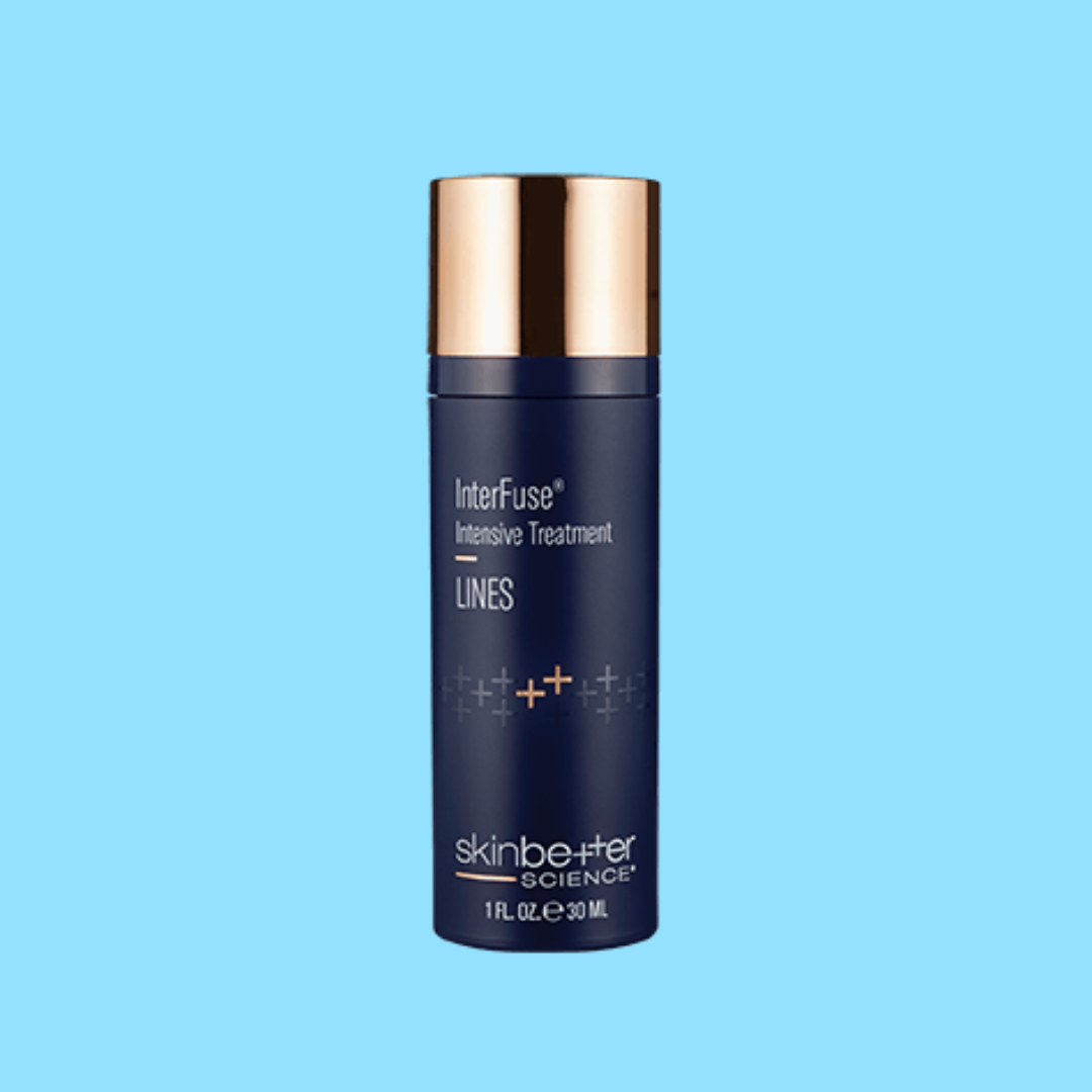 Experience the power of SKINBETTER SCIENCE Rejuvenate Smoothing Interfuse Intensive Treatment LINES. Target and smooth away fine lines and wrinkles for a rejuvenated and youthful-looking complexion.