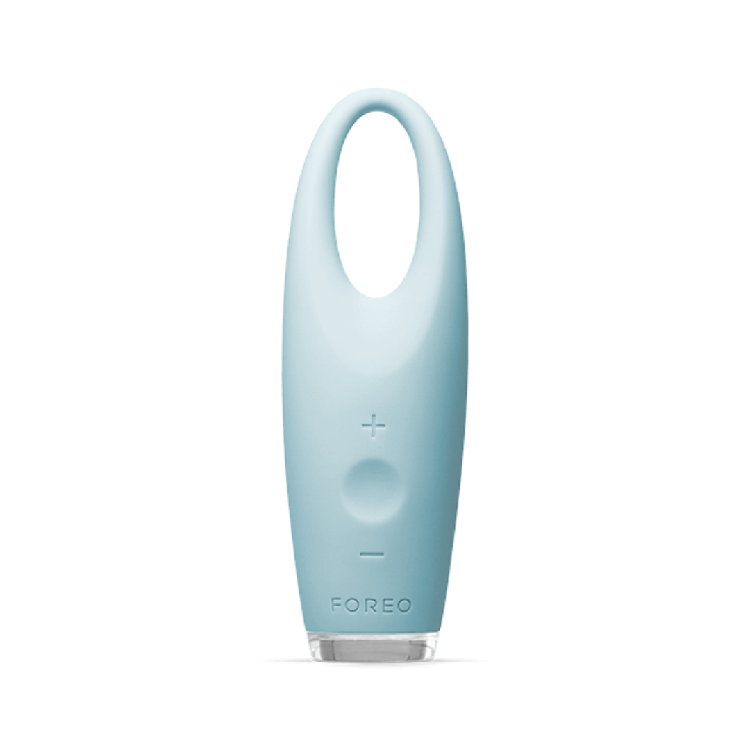 FOREO IRIS Eye Massager: Enhance your skincare routine with the FOREO IRIS Eye Massager, a gentle and effective device for reducing under-eye puffiness and promoting smoother, revitalised skin around the eyes