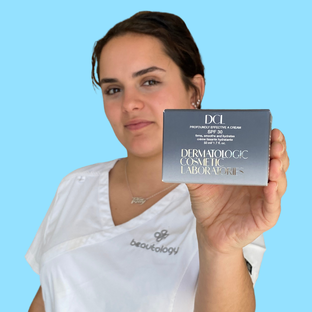 DCL SKINCARE Profoundly Effective A Cream SPF 30: Achieve profound skin transformation with DCL SKINCARE Profoundly Effective A Cream SPF 30, a powerful anti-aging cream enriched with retinol that helps reduce the appearance of fine lines, wrinkles, and discoloration while providing sun protection for a youthful and radiant complexion.