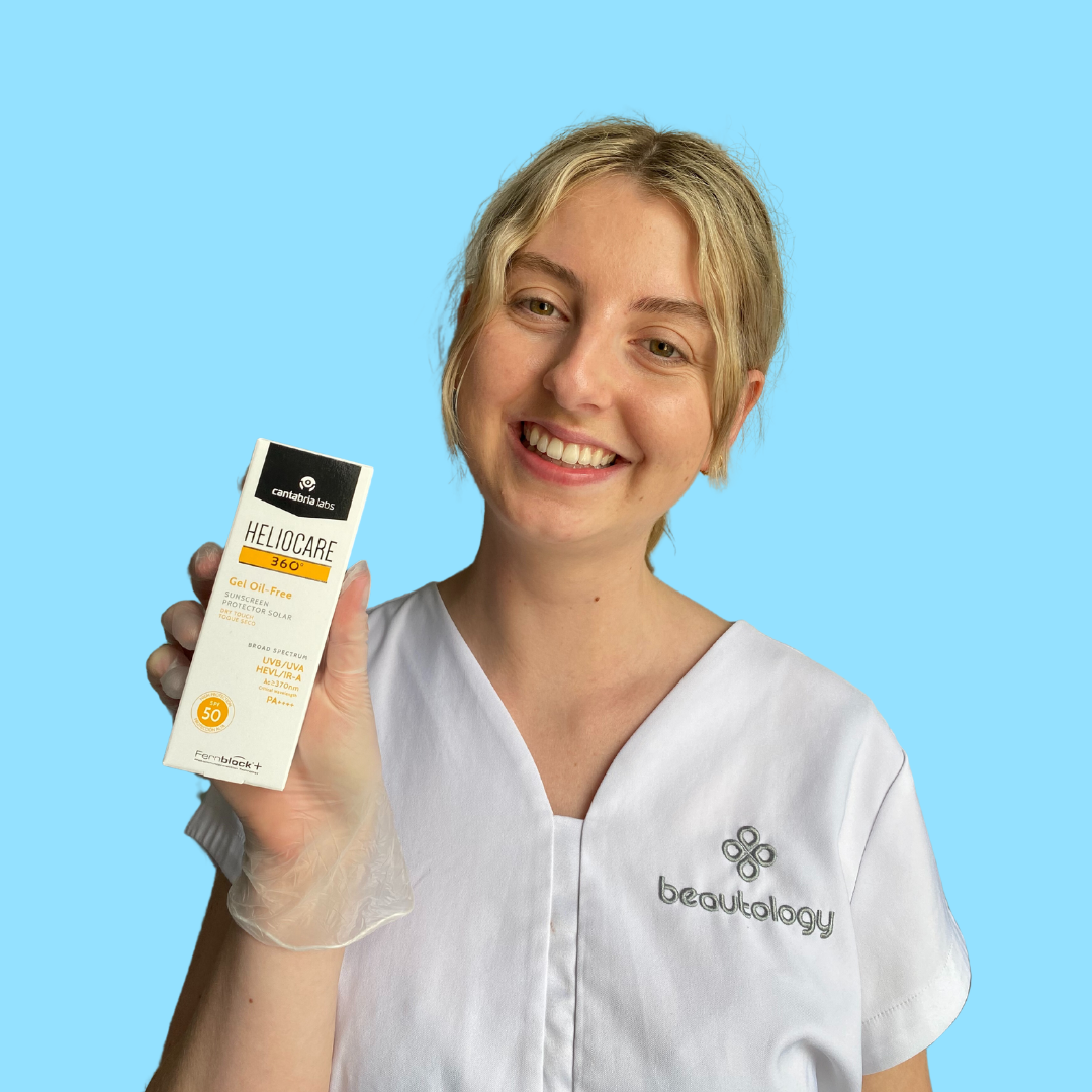 HELIOCARE 360 Gel Oil Free SPF 50, 50ml: Enjoy non-greasy sun protection with HELIOCARE 360 Gel Oil Free SPF 50, a lightweight and mattifying sunscreen gel that offers high broad-spectrum UVA/UVB protection for a shine-free and protected complexion