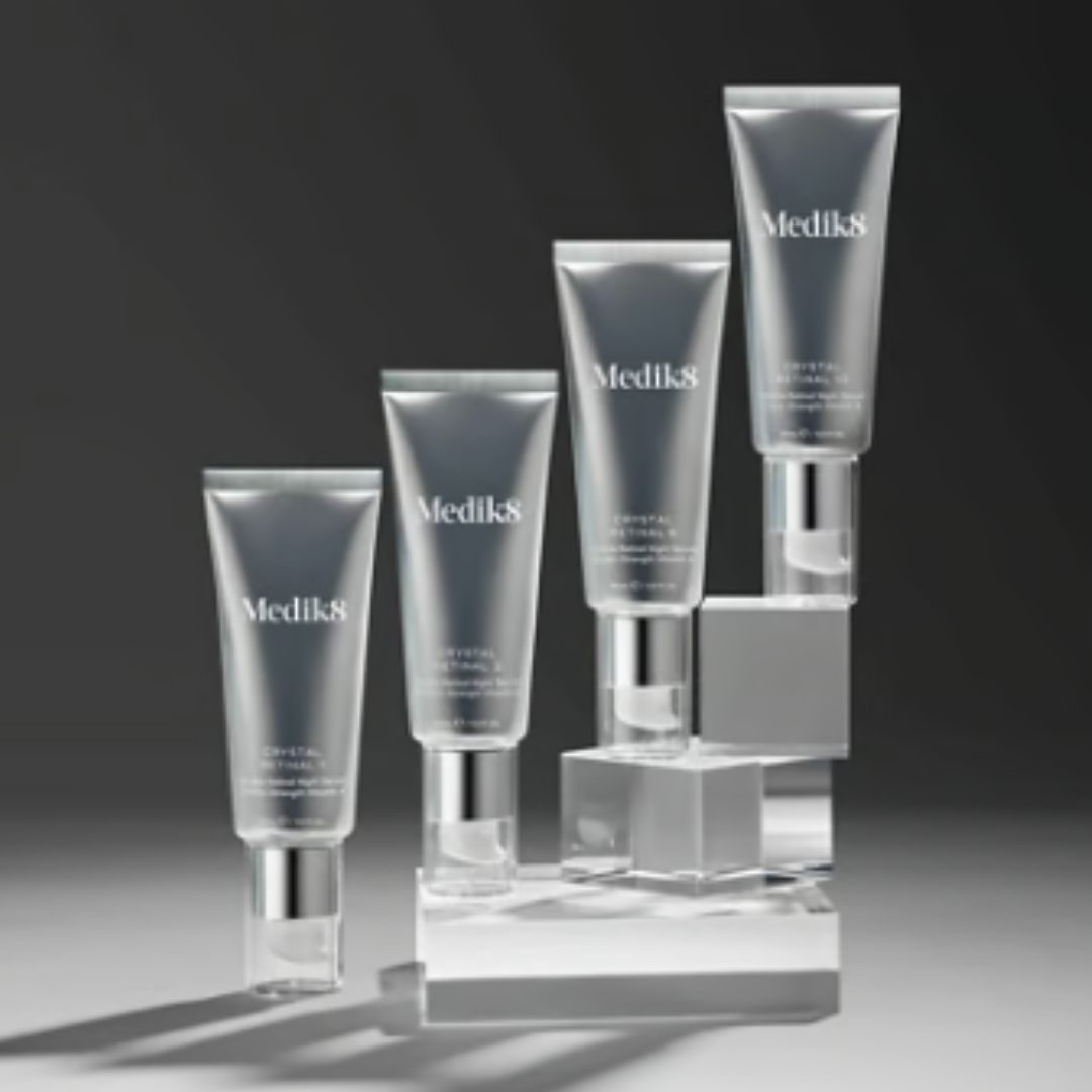 MEDIK8 Crystal Retinal 3 30ml: Transform your skin with MEDIK8 Crystal Retinal 3, a gentle yet effective retinal serum known for its anti-aging properties and ability to promote a smoother, more radiant complexion