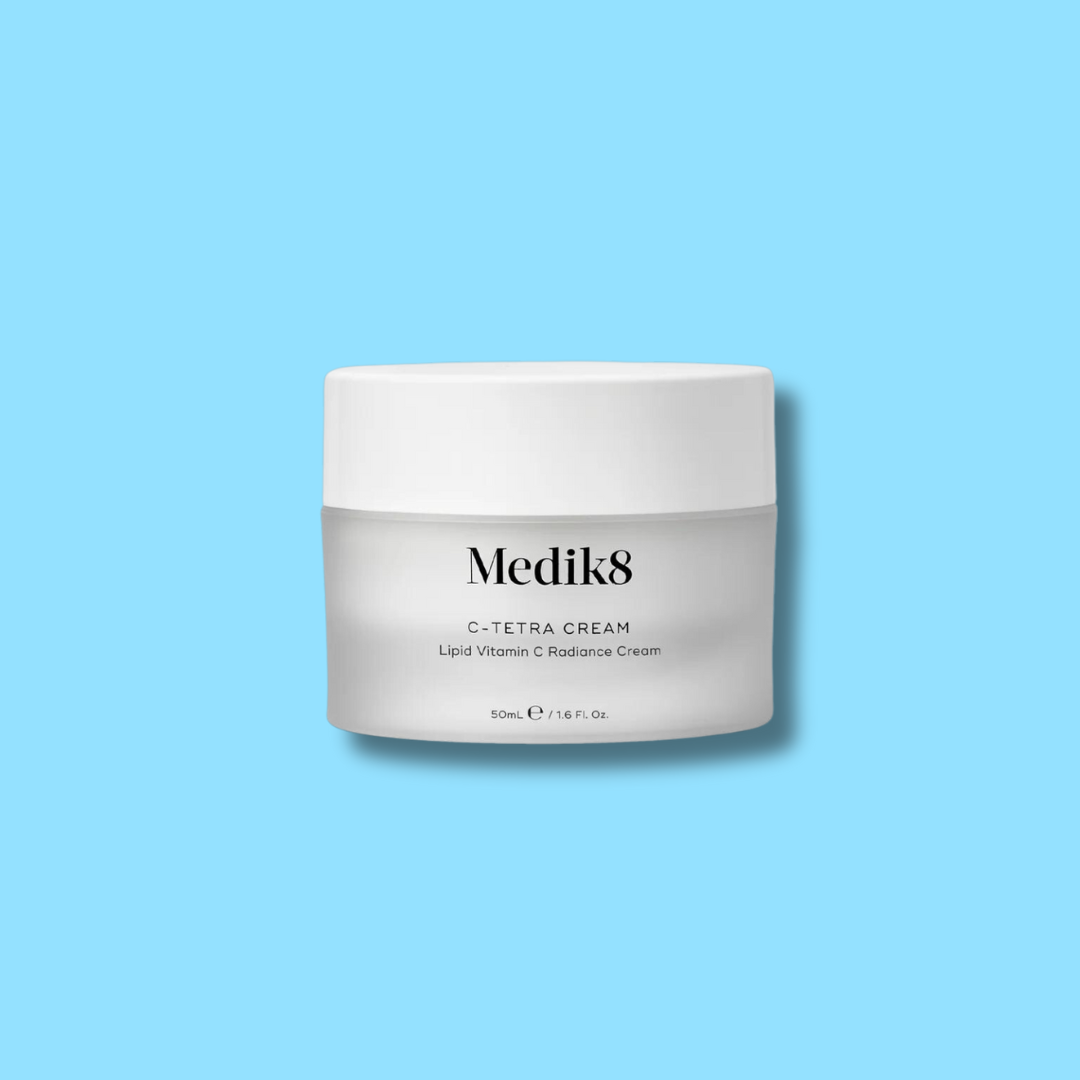 MEDIK8 C-Tetra Cream 50ml: Revitalise your skin with MEDIK8 C-Tetra Cream, a lightweight and antioxidant-rich moisturizer that helps improve the appearance of fine lines and wrinkles, while promoting a smoother, brighter, and more youthful-looking complexion.