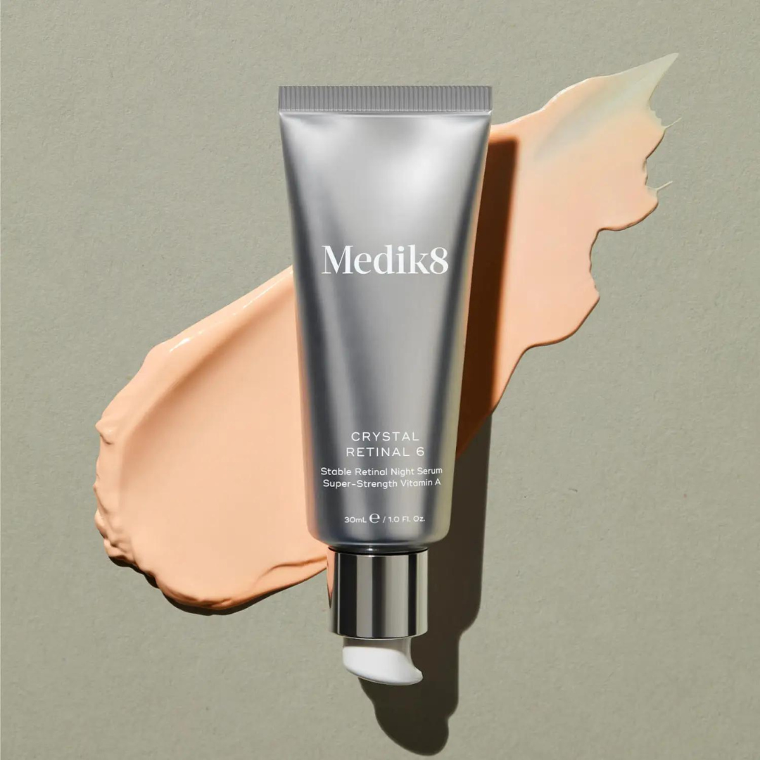 MEDIK8 Crystal Retinal 6 30ml: Reveal renewed skin with MEDIK8 Crystal Retinal 6, a transformative 6% retinal serum known for its potent anti-aging properties and skin rejuvenation benefits.