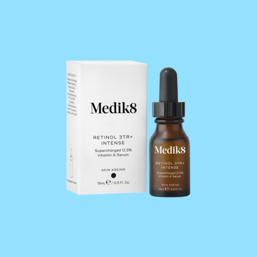 MEDIK8 Retinol 3 TR Intense 15ml: Transform your skin with MEDIK8 Retinol 3 TR Intense, an advanced retinol serum that targets fine lines, wrinkles, and uneven skin texture for a smoother, more youthful complexion.