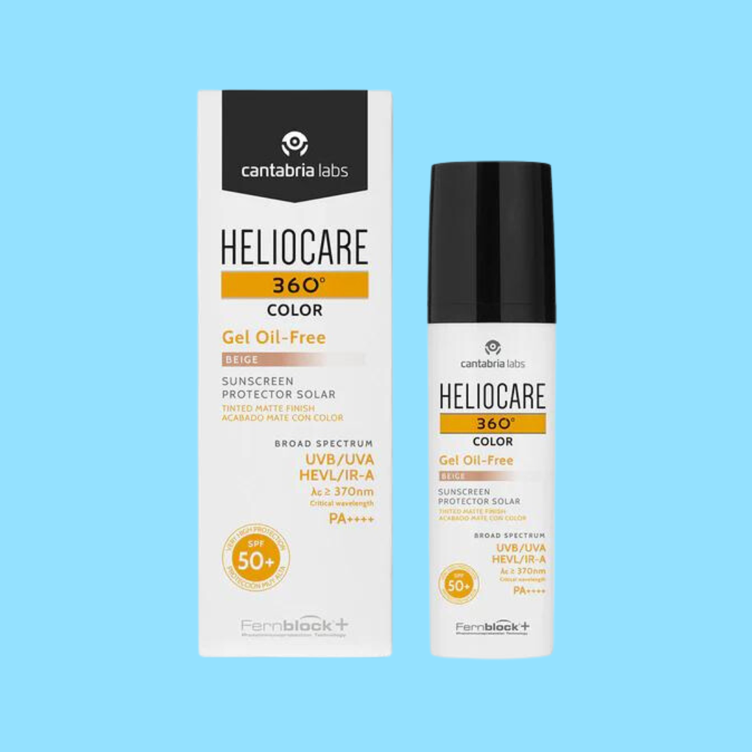 HELIOCARE 360° Color Oil Free Gel SPF50: Achieve flawless protection and a natural tint with HELIOCARE 360° Color Oil Free Gel SPF50, a lightweight and oil-free sunscreen gel that provides broad-spectrum sun protection and a hint of colour for a radiant complexion