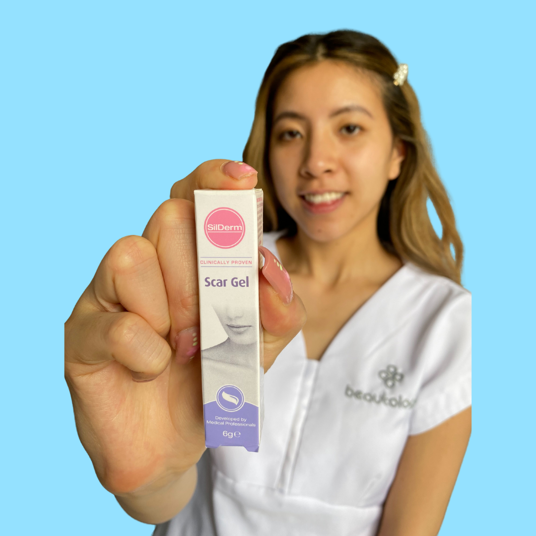 SILDERM Scar Gel: Fade and minimise the appearance of scars with SILDERM Scar Gel, a targeted gel formula that helps to improve the texture, color, and overall visibility of scars for a smoother and more even complexion.