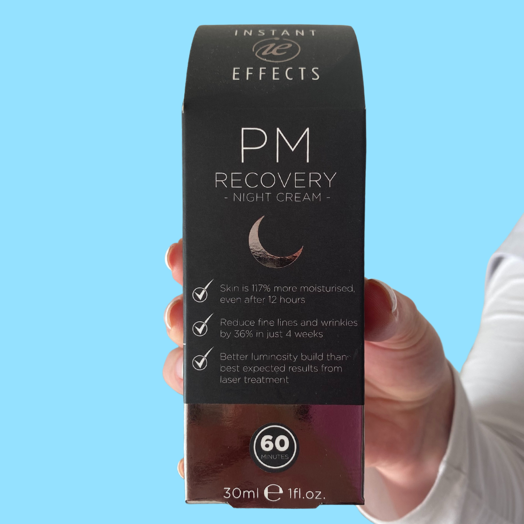INSTANT EFFECTS PM Recovery: Unwind and rejuvenate your skin with INSTANT EFFECTS PM Recovery, a restorative skincare solution that works overnight to nourish, repair, and revitalize your skin, revealing a refreshed and rejuvenated complexion in the morning.