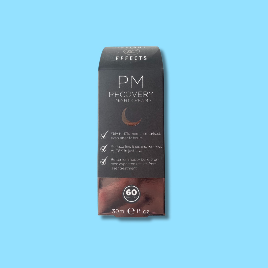 INSTANT EFFECTS PM Recovery: Unwind and rejuvenate your skin with INSTANT EFFECTS PM Recovery, a restorative skincare solution that works overnight to nourish, repair, and revitalize your skin, revealing a refreshed and rejuvenated complexion in the morning.