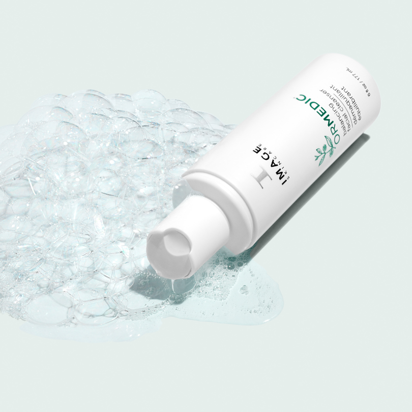 Restore harmony to your skin with the IMAGE SKINCARE Ormedic Balancing Facial Cleanser, a gentle and organic cleanser that cleanses, hydrates, and balances the skin&