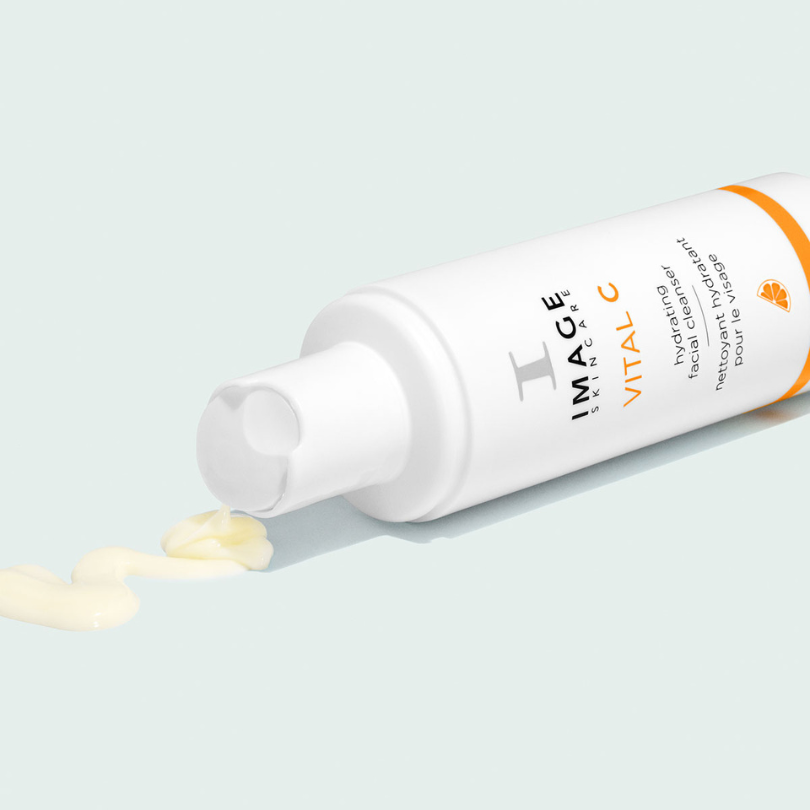 Reveal radiant and hydrated skin with IMAGE SKINCARE Vital C Hydrating Facial Cleanser, a nourishing and antioxidant-rich cleanser that gently removes impurities, hydrates the skin, and enhances its natural glow for a revitalised and refreshed complexion.