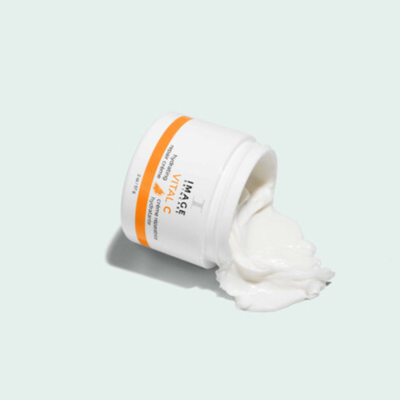 Restore and nourish your skin with IMAGE SKINCARE Vital C Hydrating Repair Creme, a luxurious and hydrating moisturiser that replenishes moisture, boosts collagen production, and reduces the appearance of fine lines and wrinkles for a smooth, youthful, and radiant complexion.