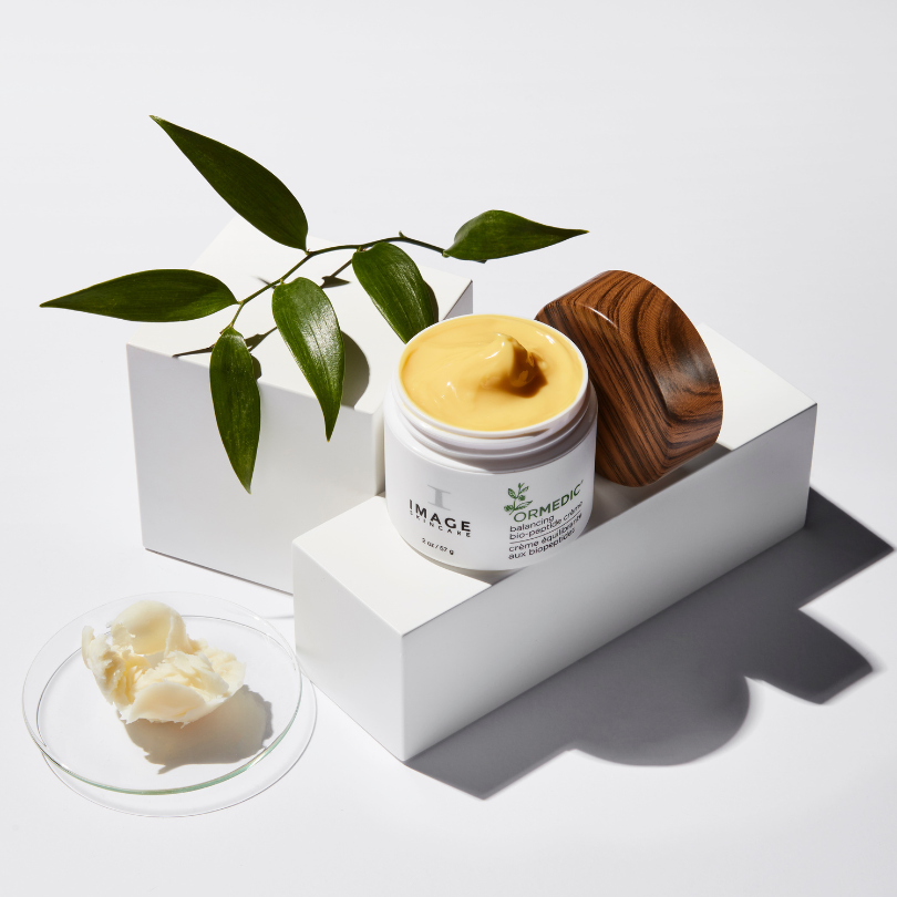 IMAGE SKINCARE Ormedic Balancing Bio-Peptide Creme: Restore balance to your skin with the nourishing power of IMAGE SKINCARE Ormedic Balancing Bio-Peptide Creme. This lightweight yet deeply hydrating cream is infused with bio-peptides, botanical extracts, and antioxidants to soothe and replenish the skin. Experience a harmonized complexion and a radiant glow with this organic and natural skincare solution.