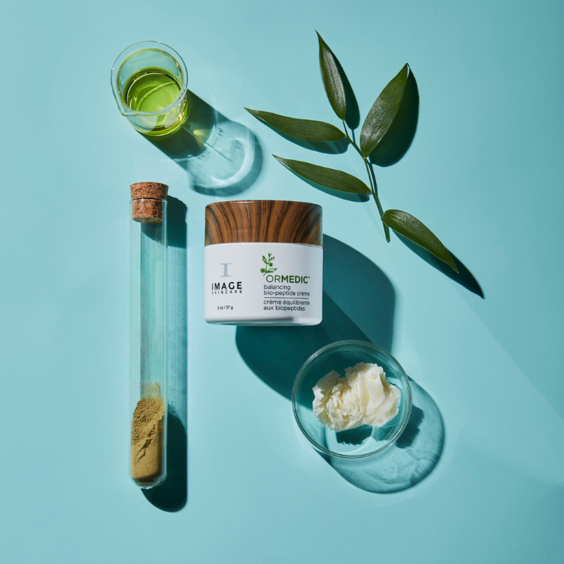 IMAGE SKINCARE Ormedic Balancing Bio-Peptide Creme: Restore balance to your skin with the nourishing power of IMAGE SKINCARE Ormedic Balancing Bio-Peptide Creme. This lightweight yet deeply hydrating cream is infused with bio-peptides, botanical extracts, and antioxidants to soothe and replenish the skin. Experience a harmonized complexion and a radiant glow with this organic and natural skincare solution.