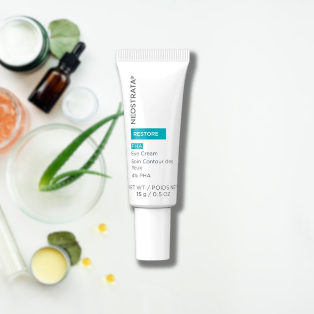 NEOSTRATA Restore Eye Cream 15g: Revitalize and restore the delicate eye area with NEOSTRATA Restore Eye Cream, a nourishing and rejuvenating cream that targets signs of aging, reduces the appearance of fine lines and wrinkles, and promotes a brighter and more youthful-looking eye contour.