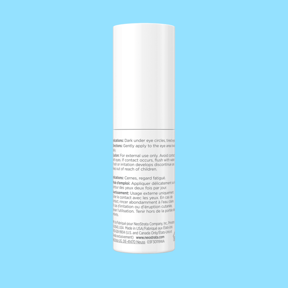 NEOSTRATA Enlighten Brightening Eye Cream 15g: Illuminating eye cream for a brighter and more youthful appearance, reducing dark circles and signs of fatigue