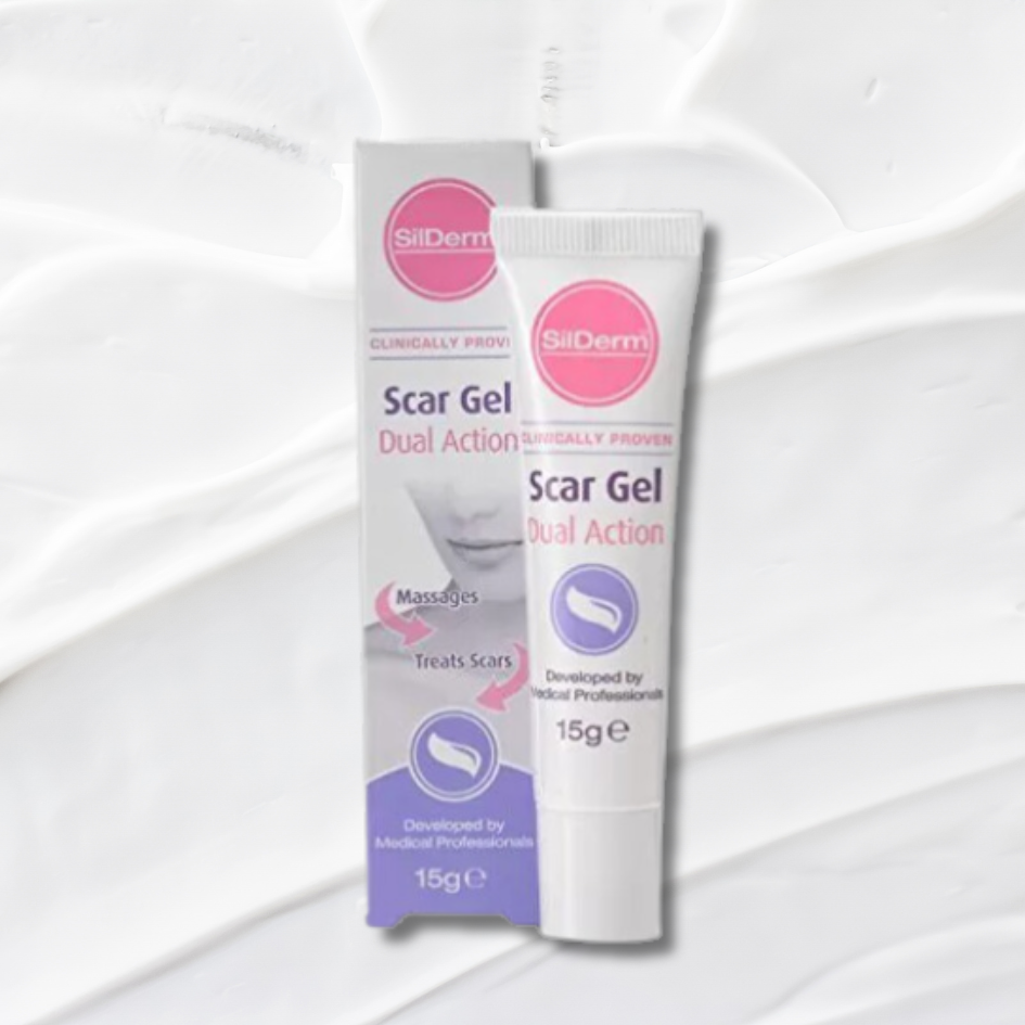 SILDERM Dual Action Scar Gel 15g: Combat and diminish scars with SILDERM Dual Action Scar Gel, a powerful gel formula that works to improve the appearance of scars, promoting smoother, more even-toned skin for a renewed and confident look.