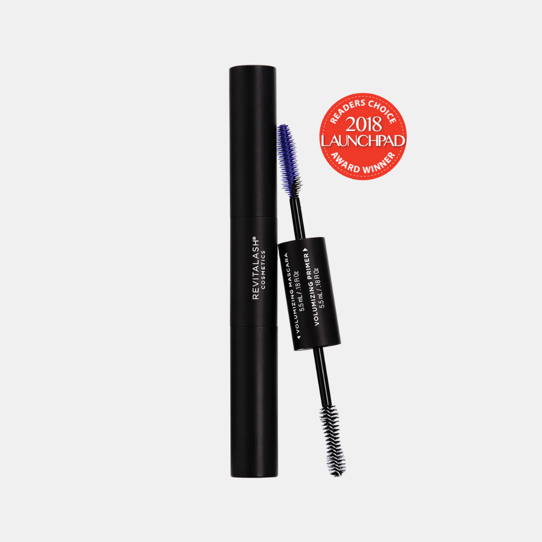 REVITALASH Double Ended Mascara/Primer Volume Set - Enhance Your Lashes with Long-lasting Volume and Definition