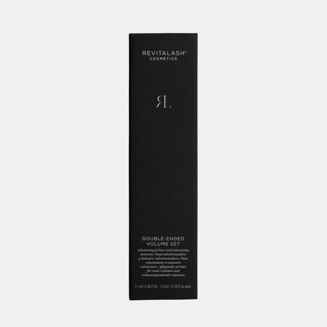 REVITALASH Double Ended Mascara/Primer Volume Set - Enhance Your Lashes with Long-lasting Volume and Definition