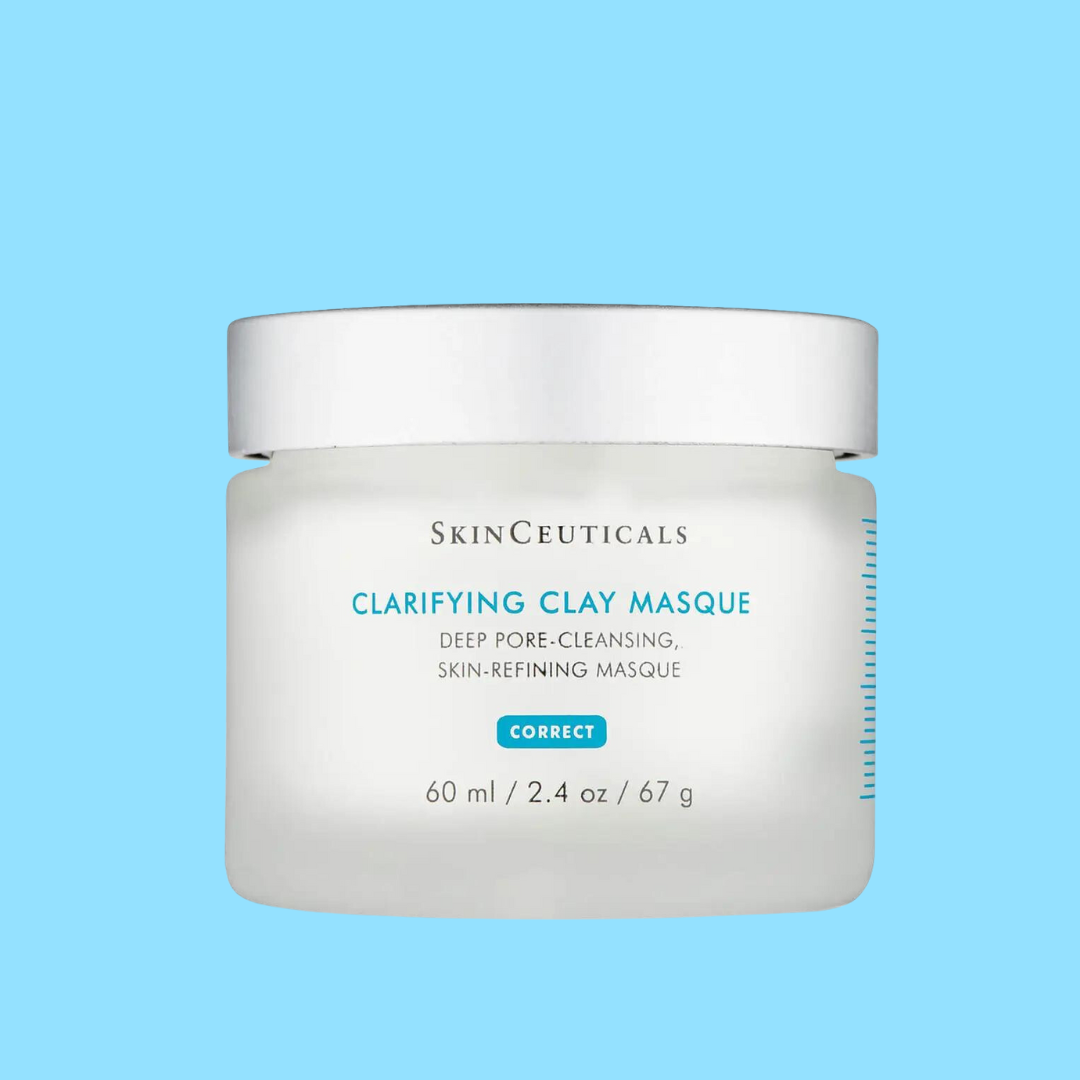 SKINCEUTICALS Clarifying Clay Masque: Purify and revitalize your skin with SKINCEUTICALS Clarifying Clay Masque, a potent clay-based mask that deeply cleanses pores, absorbs excess oil, and helps to clarify and refine the complexion for a smoother and clearer skin appearance.