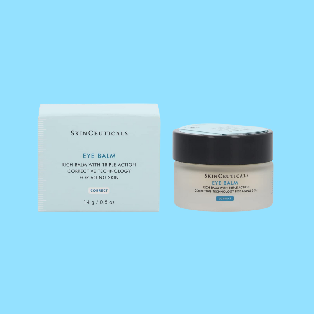 SKINCEUTICALS Eye Balm 14g: Revitalize and nourish the delicate eye area with SKINCEUTICALS Eye Balm, a hydrating and emollient-rich formula that helps to reduce the appearance of fine lines, wrinkles, and under-eye puffiness for a smoother, more youthful-looking eye contour.