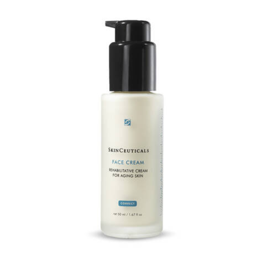 SKINCEUTICALS Face Cream 50ml: Rejuvenate and nourish your skin with SKINCEUTICALS Face Cream, a luxurious and moisturizing formula that helps to improve the appearance of fine lines, wrinkles, and uneven skin tone for a smoother, more radiant complexion.