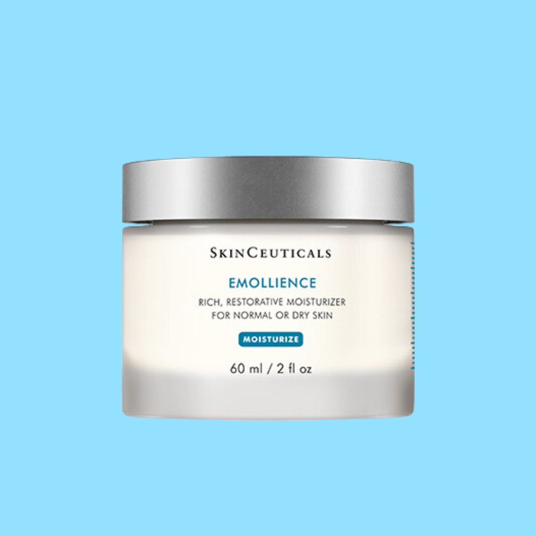 SKINCEUTICALS Emollience 50ml: Quench and soothe dry, sensitive skin with SKINCEUTICALS Emollience, a rich and nourishing moisturizer that provides long-lasting hydration, replenishes essential lipids, and promotes a healthy, radiant complexion.