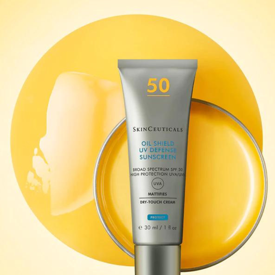 SKINCEUTICALS Oil Shield UV Defense Sunscreen SPF 50 30ml - Oil-Free Sun Protection for Daily Use with Broad Spectrum UVA/UVB Filters