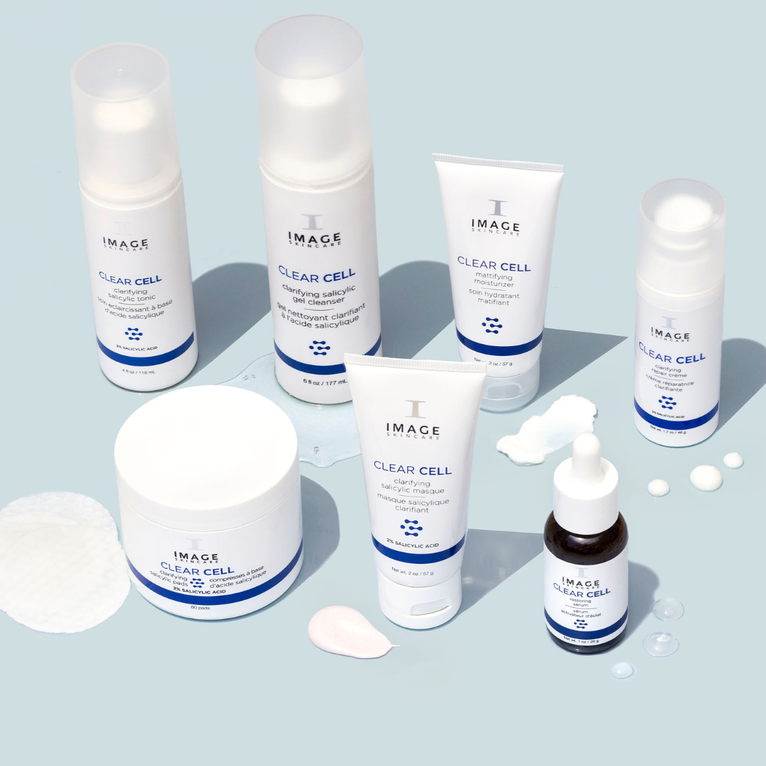 IMAGE SKINCARE Clear Cell Clarifying Acne Masque: Combat acne and blemishes with the Clear Cell Clarifying Acne Masque by IMAGE SKINCARE. This powerful masque is formulated with ingredients that help to reduce excess oil, unclog pores, and calm inflammation. It provides a deep cleanse to promote clearer and healthier-looking skin. Perfect for those with acne-prone or congested skin, this masque is an essential addition to your skincare routine.