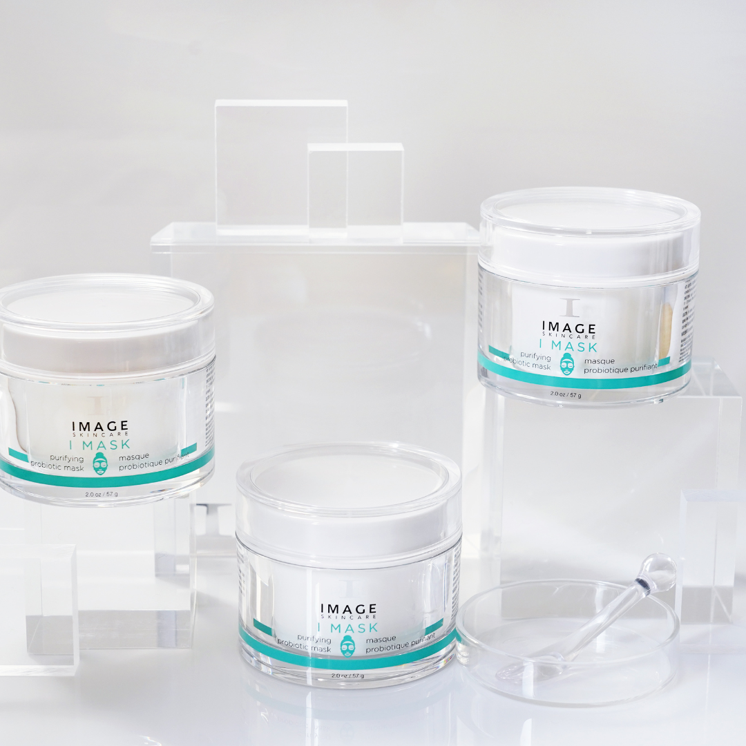Experience the purifying power of probiotics with the I Mask Purifying Probiotic Clay Masque by IMAGE SKINCARE. This clay-based masque is infused with beneficial probiotics that help balance and detoxify the skin. It deeply cleanses pores, removes impurities, and promotes a clear and healthy complexion. Treat your skin to the rejuvenating effects of the I Mask Purifying Probiotic Clay Masque.