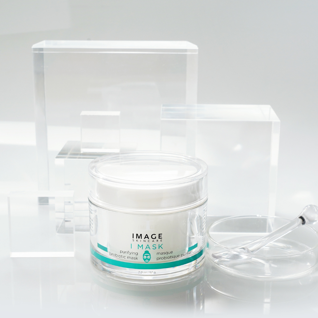 Experience the purifying power of probiotics with the I Mask Purifying Probiotic Clay Masque by IMAGE SKINCARE. This clay-based masque is infused with beneficial probiotics that help balance and detoxify the skin. It deeply cleanses pores, removes impurities, and promotes a clear and healthy complexion. Treat your skin to the rejuvenating effects of the I Mask Purifying Probiotic Clay Masque.