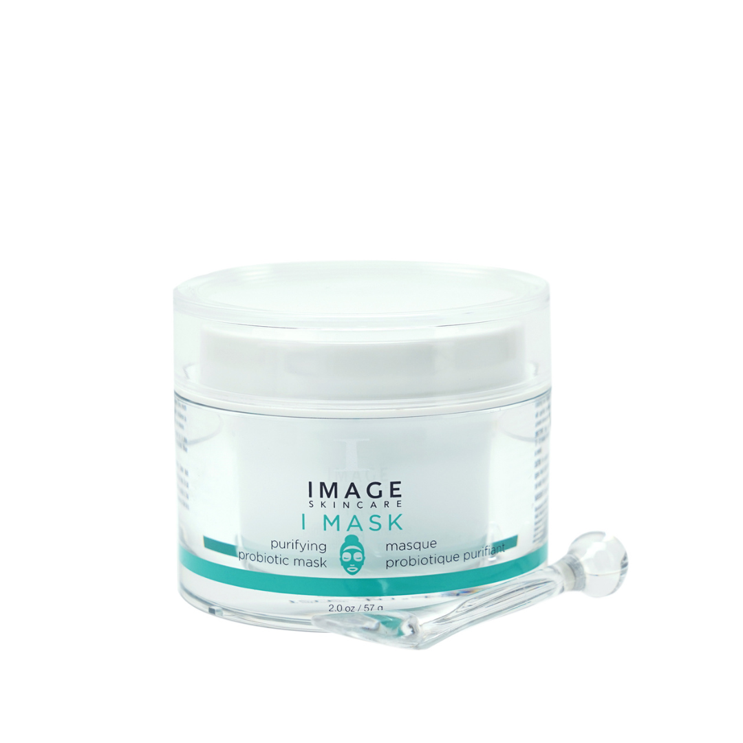 Experience the purifying power of probiotics with the I Mask Purifying Probiotic Clay Masque by IMAGE SKINCARE. This clay-based masque is infused with beneficial probiotics that help balance and detoxify the skin. It deeply cleanses pores, removes impurities, and promotes a clear and healthy complexion. Treat your skin to the rejuvenating effects of the I Mask Purifying Probiotic Clay Masque.