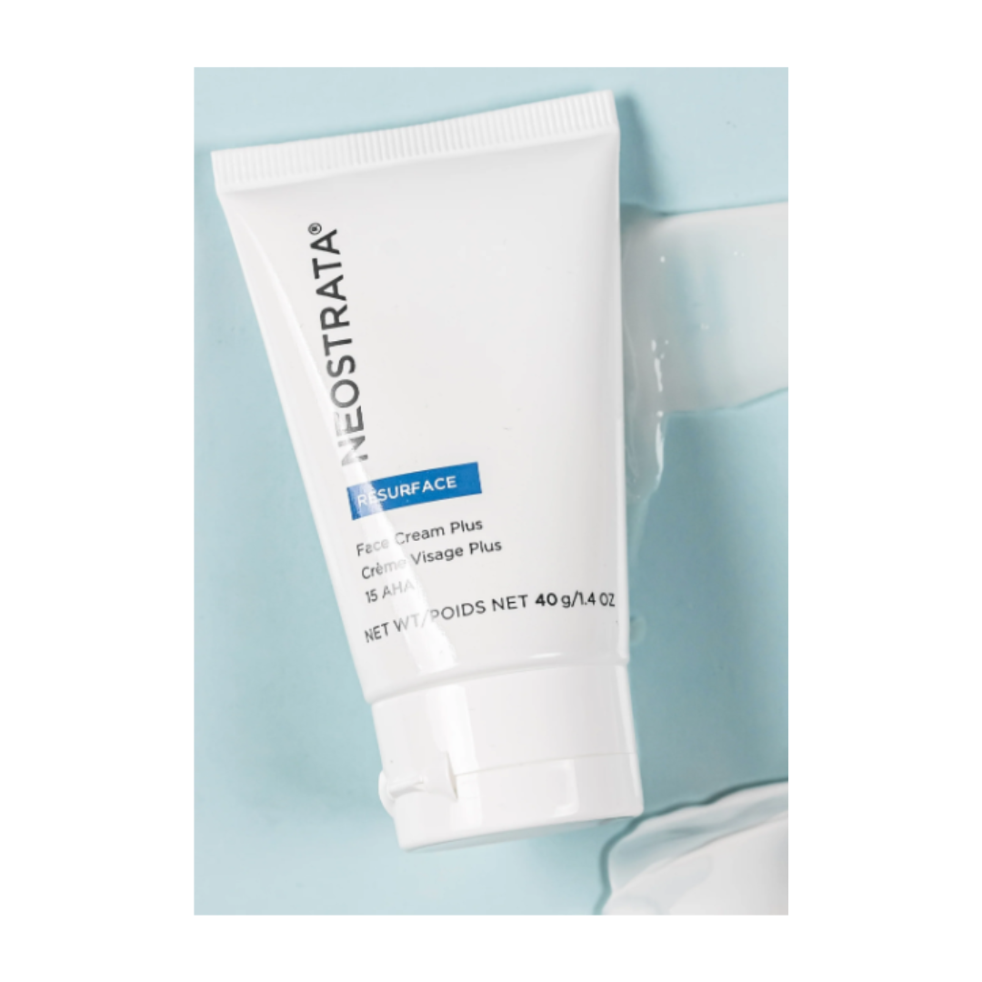 EOSTRATA Resurface Face Cream Plus 40g: Renew and rejuvenate your skin with NEOSTRATA Resurface Face Cream Plus, a powerful face cream enriched with alpha hydroxy acids (AHAs) that helps to exfoliate, smoothen, and improve the overall texture and tone of your skin for a youthful and radiant complexion.