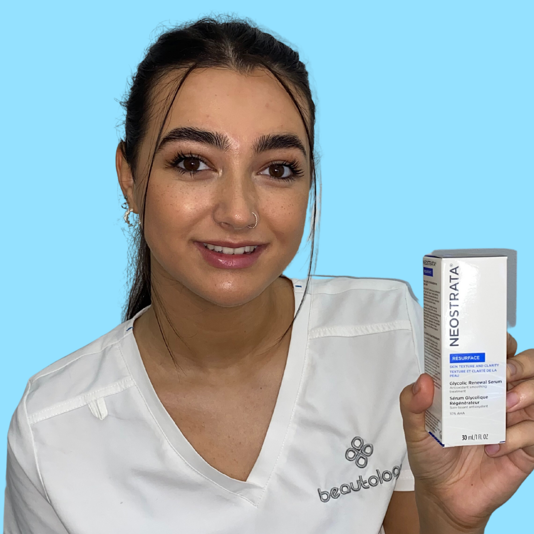 NEOSTRATA Resurface Glycolic Renewal Serum 30ml: Renew and revitalize your skin with NEOSTRATA Resurface Glycolic Renewal Serum, a potent serum infused with glycolic acid that exfoliates, renews, and improves the overall texture and radiance of your skin for a smoother, brighter, and more youthful complexion.