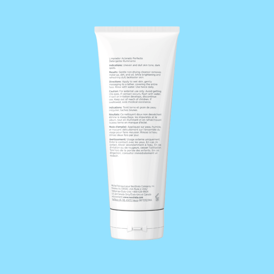 NEOSTRATA Enlighten Ultra Brightening Cleanser 100ml: Achieve a brighter and more radiant complexion with NEOSTRATA Enlighten Ultra Brightening Cleanser, a gentle yet effective cleanser that helps to reduce the appearance of dark spots, uneven skin tone, and dullness, revealing a more luminous and even complexion.