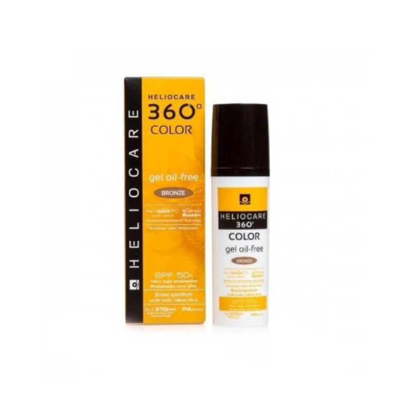 HELIOCARE 360° Color Oil Free Gel SPF50: Achieve flawless protection and a natural tint with HELIOCARE 360° Color Oil Free Gel SPF50, a lightweight and oil-free sunscreen gel that provides broad-spectrum sun protection and a hint of colour for a radiant complexion