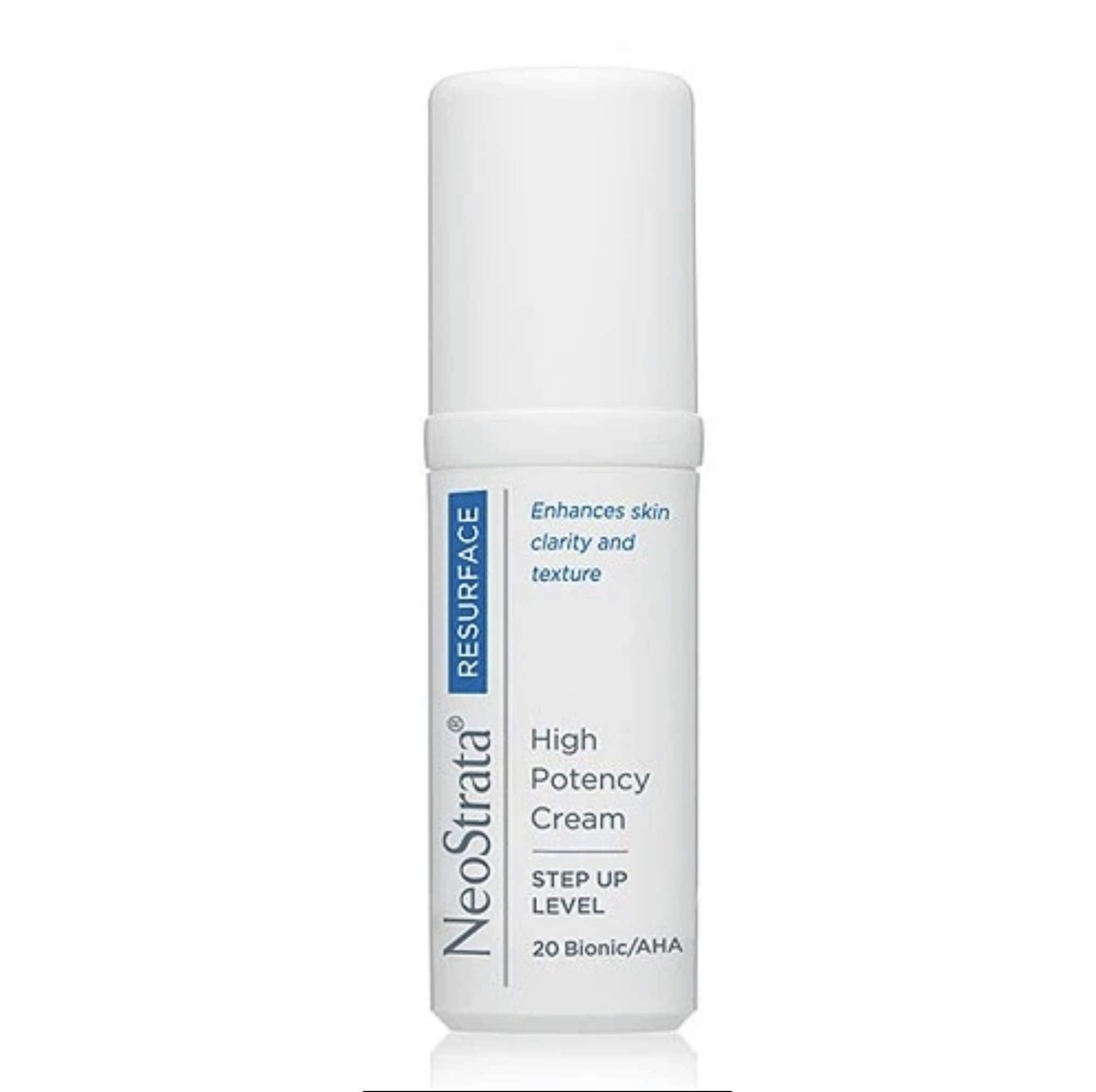 NEOSTRATA Resurface High Potency Cream 30g: Reveal smoother and younger-looking skin with NEOSTRATA Resurface High Potency Cream, a potent cream formulated with high levels of active ingredients to exfoliate, renew, and rejuvenate the skin for a more radiant and youthful complexion.