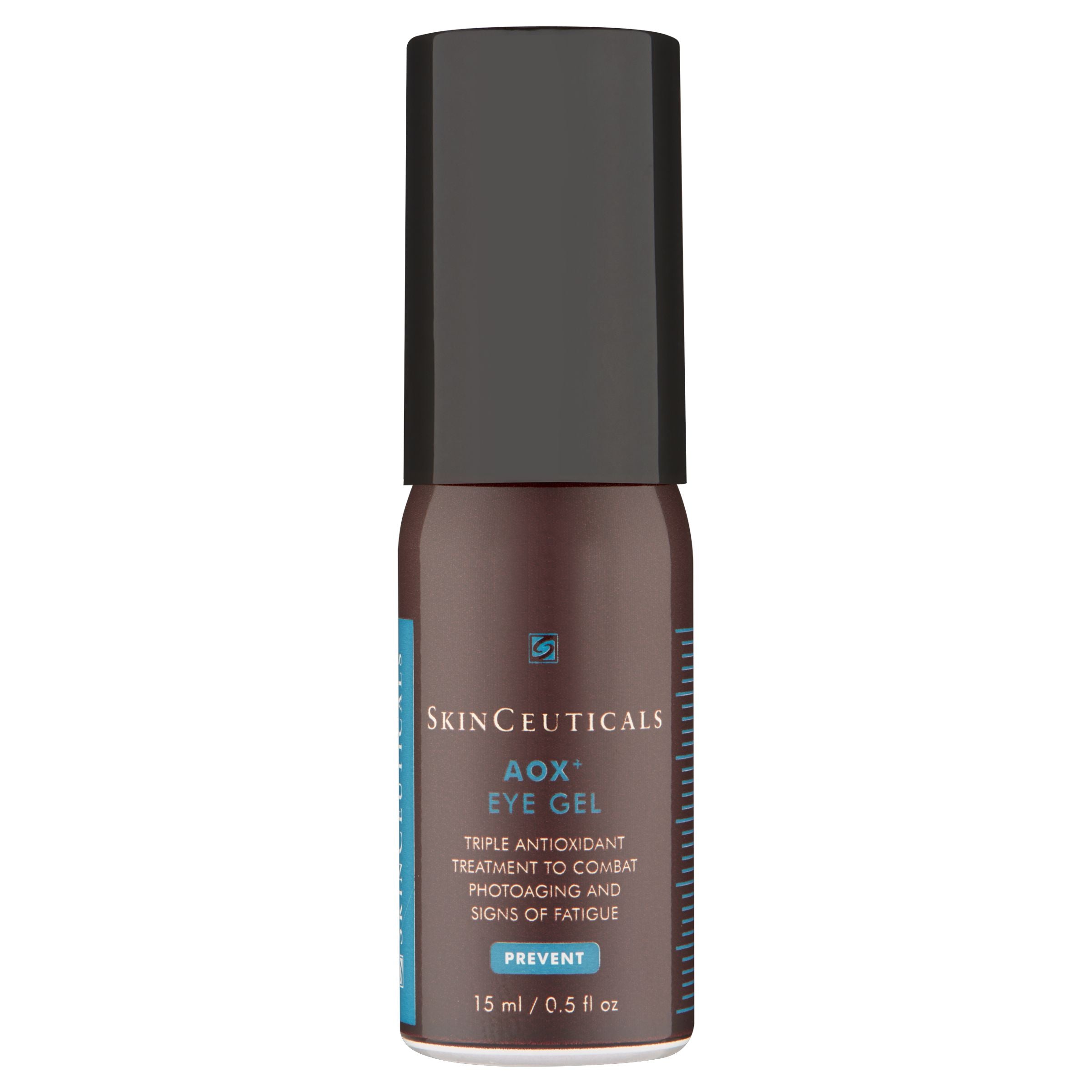 SKINCEUTICALS AOX+ Eye Gel 15ml: Revitalize and protect the delicate eye area with SKINCEUTICALS AOX+ Eye Gel, a potent antioxidant-rich gel that reduces the signs of aging, such as fine lines, wrinkles, and puffiness, while providing a protective shield against environmental damage for a more youthful and refreshed appearance.