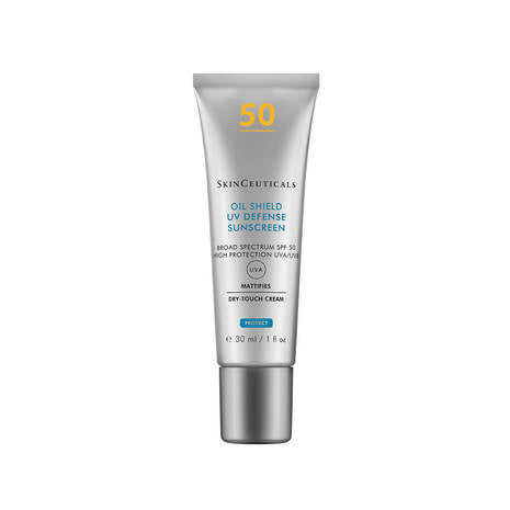 SKINCEUTICALS Oil Shield UV Defense Sunscreen SPF 50 30ml - Oil-Free Sun Protection for Daily Use with Broad Spectrum UVA/UVB Filters