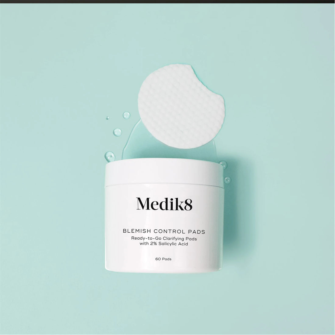 MEDIK8 Blemish Control Pads 60 Pads: Take control of blemishes with MEDIK8 Blemish Control Pads, specially formulated pads that help to exfoliate, clarify, and prevent breakouts for a clearer and healthier complexion.