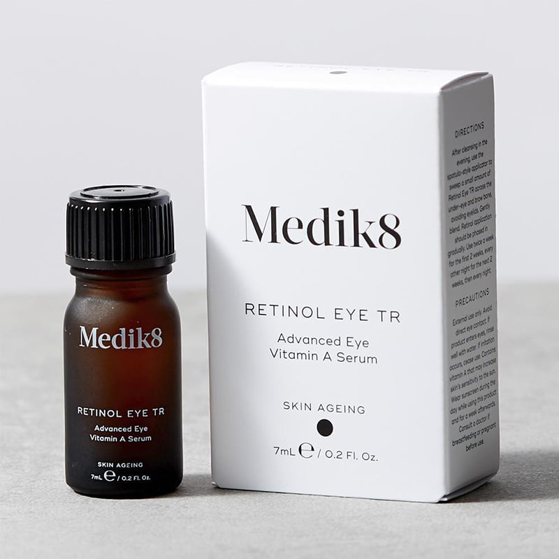 MEDIK8 Retinol Eye TR 7ml: Renew and rejuvenate your delicate eye area with MEDIK8 Retinol Eye TR, a targeted retinol treatment specially formulated to reduce the appearance of fine lines, wrinkles, and dark circles for brighter, more youthful-looking eyes.