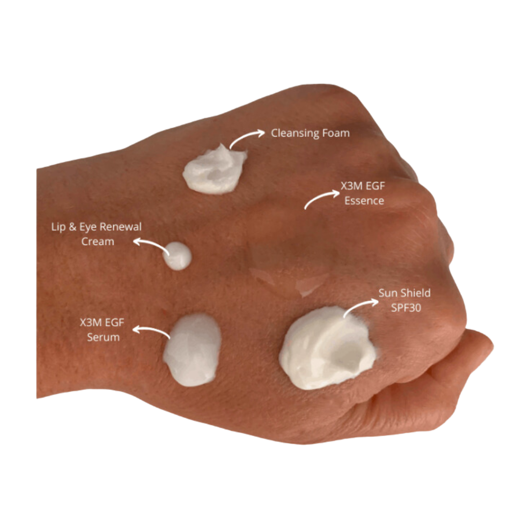 CLINICCARE X3M EGF Glow Liquid Moisturiser 100ml - Hydrate and illuminate your skin with our EGF-infused liquid moisturizer for a glowing and healthy complexion