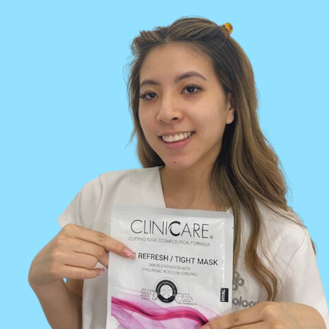 CLINICCARE EGF Refresh/Tight Mask - 1 Mask 35g - Experience the refreshing and tightening effects of our EGF-infused mask for youthful, rejuvenated skin