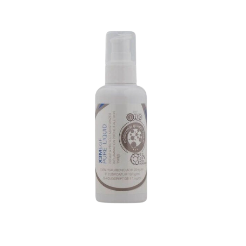 CLINICCARE X3M EGF Pure Liquid Moisturiser 100ml - Nourish and hydrate your skin with our pure EGF-infused liquid moisturizer for a revitalized and healthy complexion