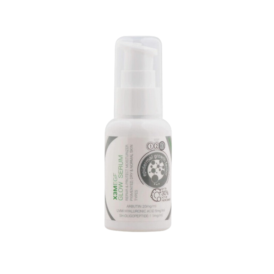 CLINICCARE X3M EGF Glow Serum Moisturiser - 50ml - Achieve a radiant and hydrated complexion with our EGF-infused serum moisturizer for youthful and glowing skin