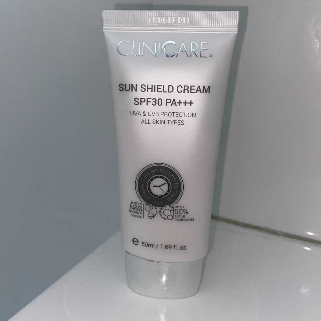CLINICCARE Sun Shield Cream SPF30 50ml - Protect your skin from harmful UV rays with our effective sun shield cream for a safe and sun-kissed glow