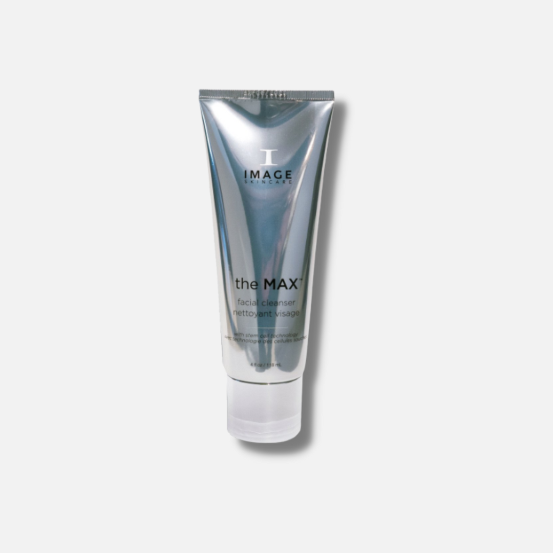 Experience the power of stem cells with IMAGE SKINCARE The Max Stem Cell Facial Cleanser. This luxurious cleanser gently removes impurities, makeup, and excess oil, while nourishing and rejuvenating the skin with potent stem cell technology. Infused with botanical extracts and antioxidants, it promotes a youthful and radiant complexion. Transform your skincare routine with this advanced cleanser from IMAGE SKINCARE.