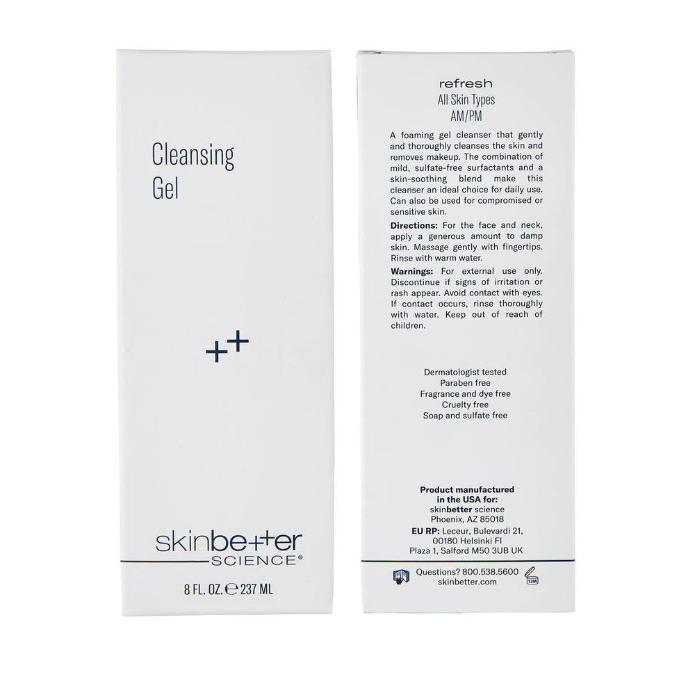 SKINBETTER SCIENCE REFRESH Cleansing Gel 237ml - Refresh and purify your skin with our invigorating cleansing gel. Experience clean, rejuvenated skin.